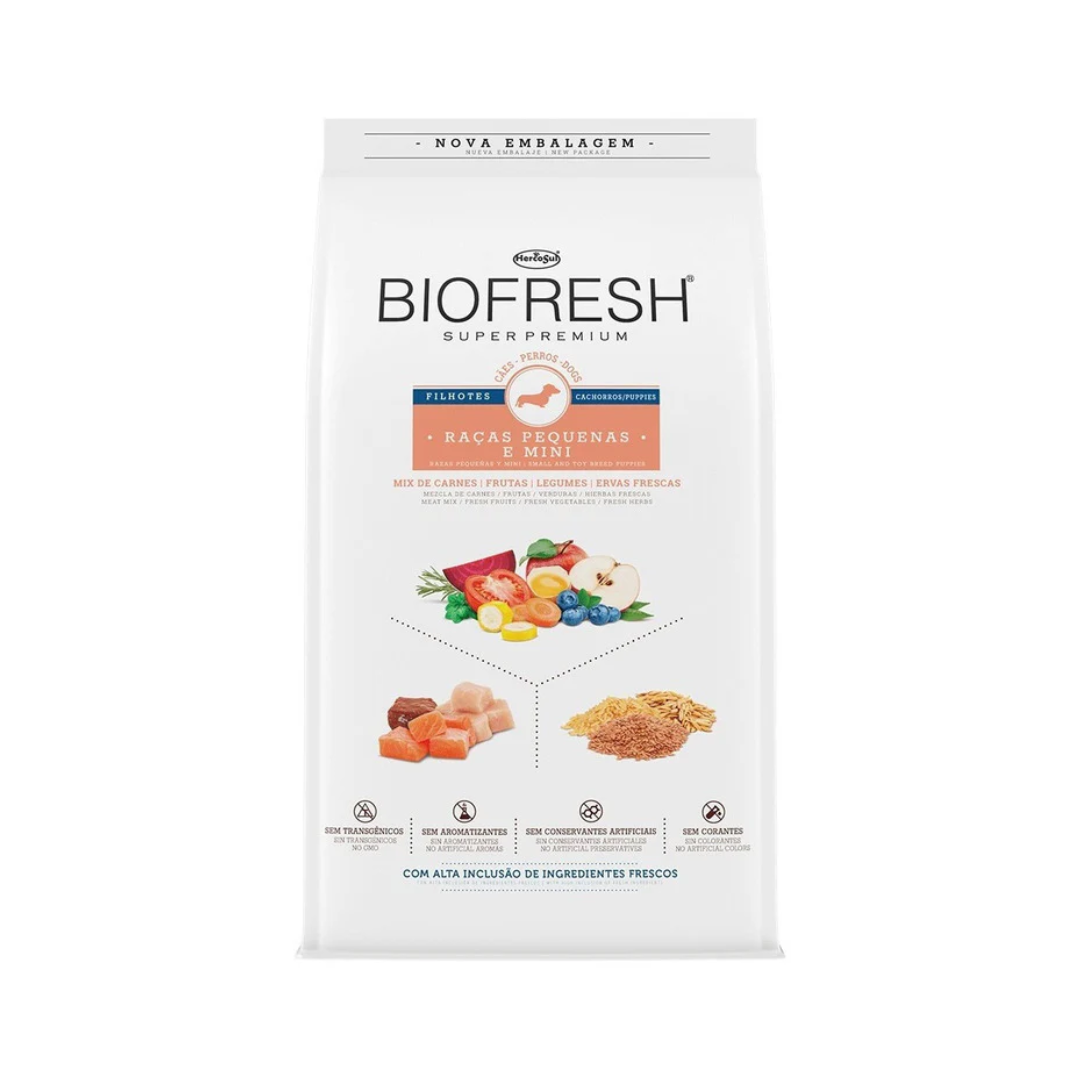 BIOFRESH CACHORRO RAZA PEQUEÑA 3 kg