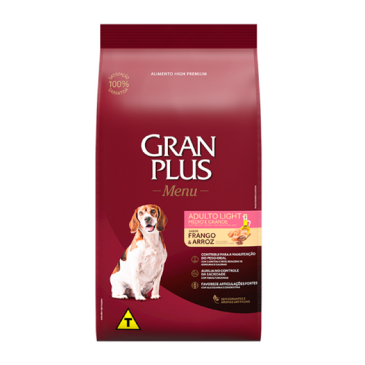 GRAN PLUS ADULTO RAZAS MED Y GRANDES 15 kg