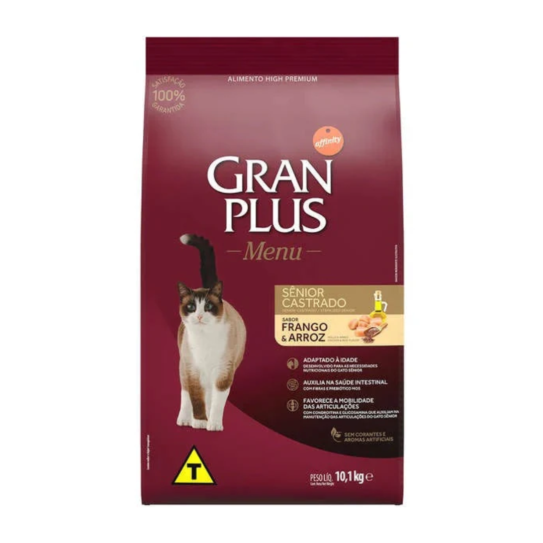 GRAN PLUS GATO ADULTO CASTRADO 3 kg