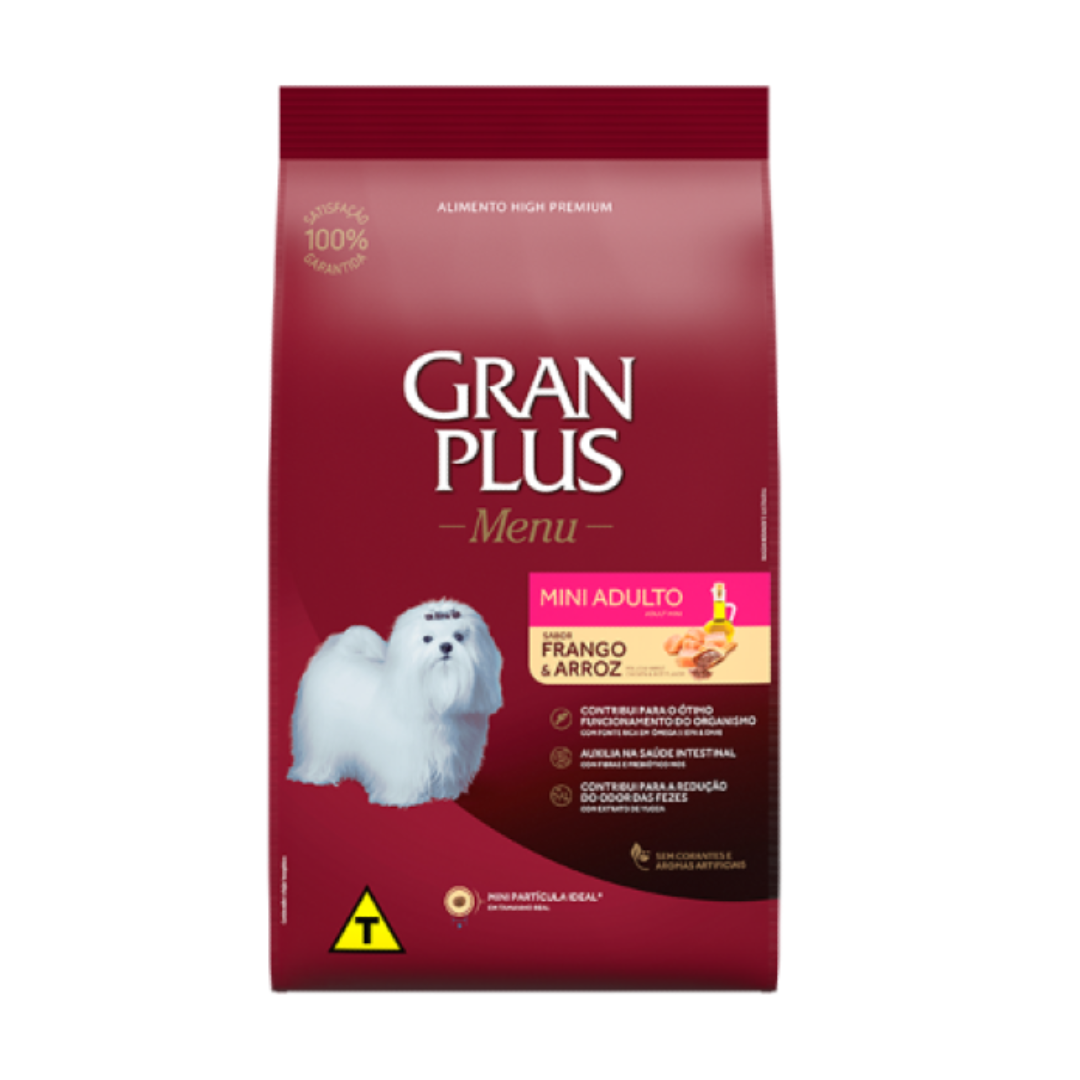 GRAN PLUS ADULTO RAZAS PEǪ Y MINI 3 kg