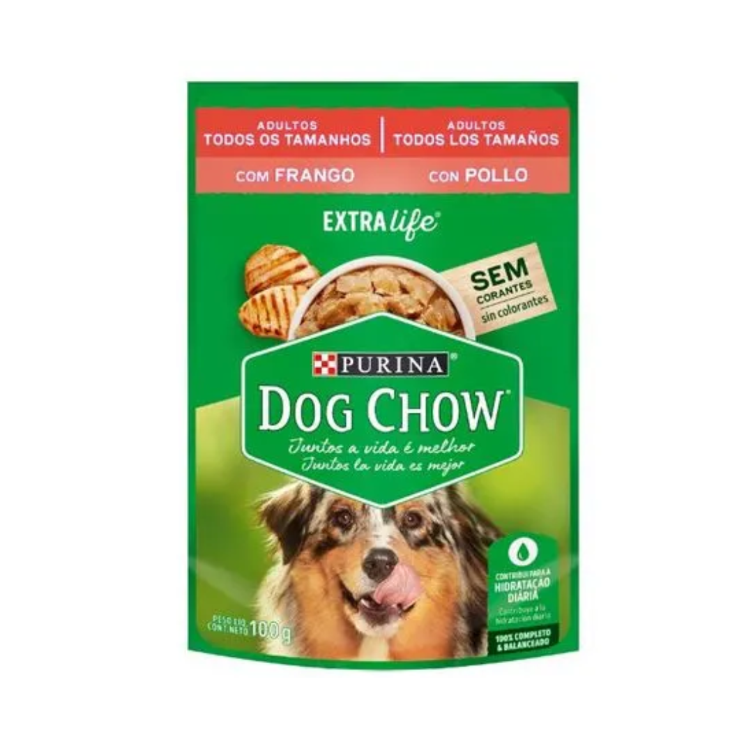 SACHET DOG CHOW POLLO 100 grs