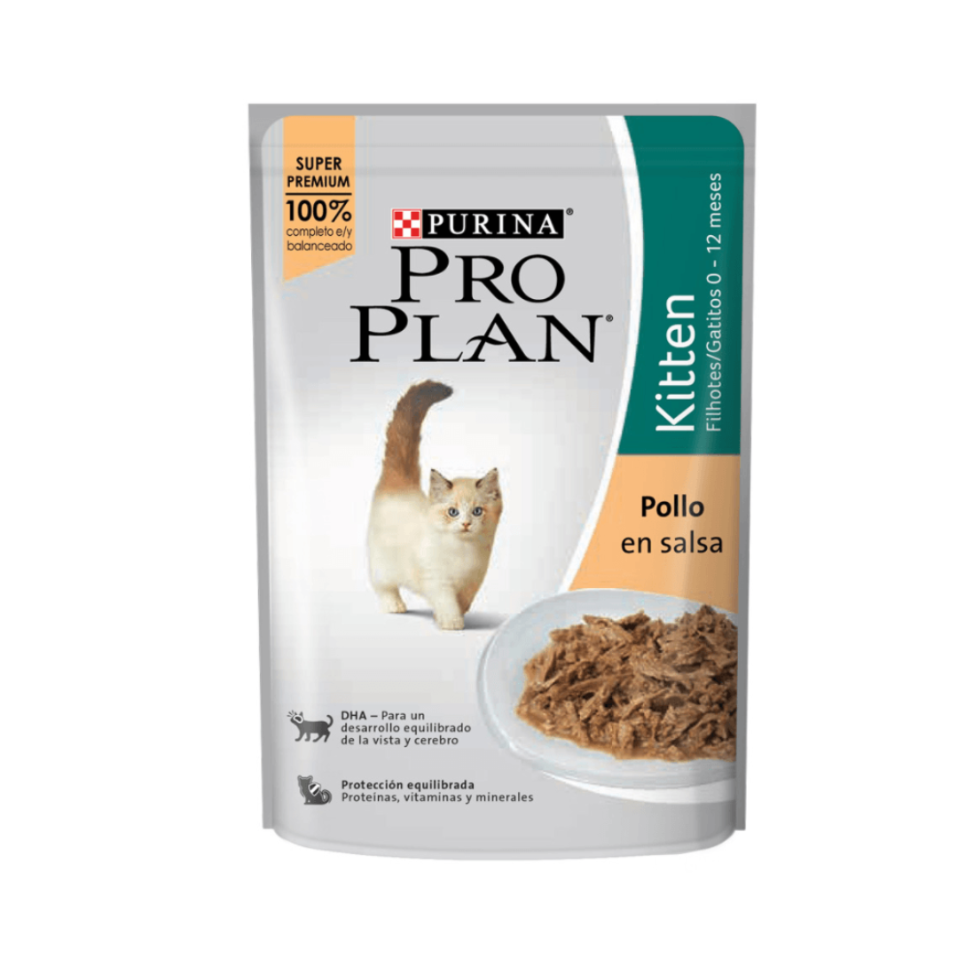 SACHET PRO PLAN KITTEN POLLO 85 grs