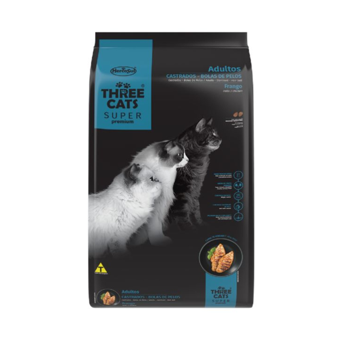 THREE CATS SP CASTRADOS 10.1 kg