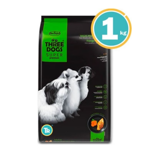 THREE DOGS SUPER PREMIUM ADULTO RAZA PEQUEÑA